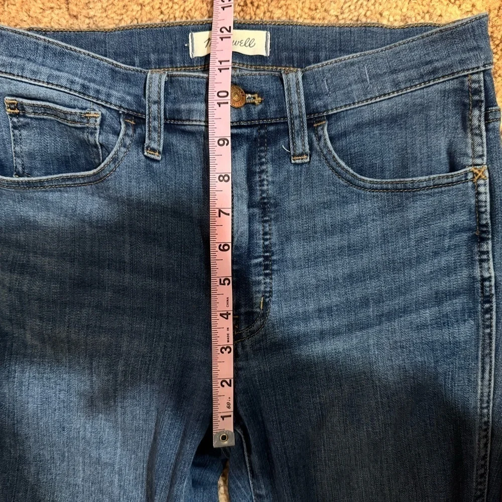 Madewell Women's 10" High Rise Skinny Jeans Size 28 M6234 Casual Preppy Chic - Picture 9 of 11